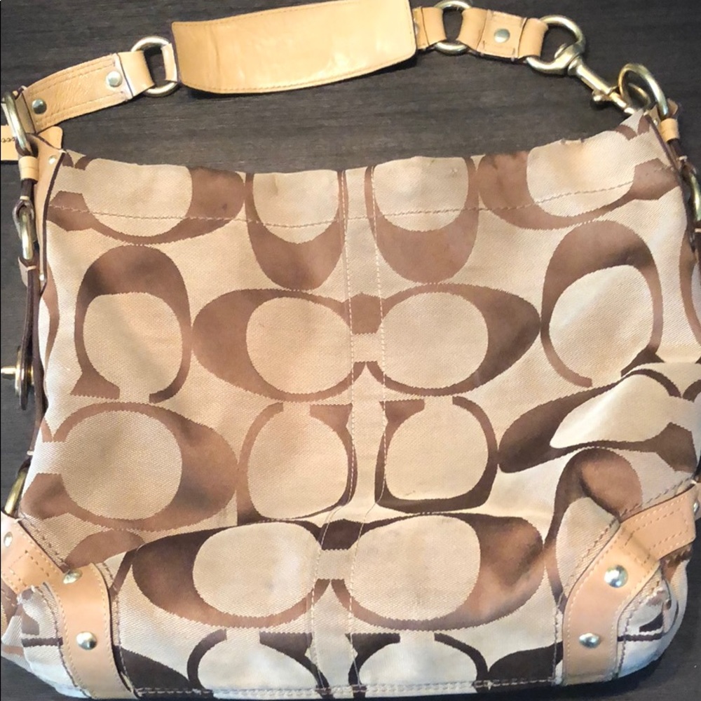 Coach Monogram Hobo - Picture 5 of 12